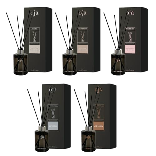 Oja Duftvase Reed Diffuser Selection Duftvase (4er Mix Pack) 100ml von Oja