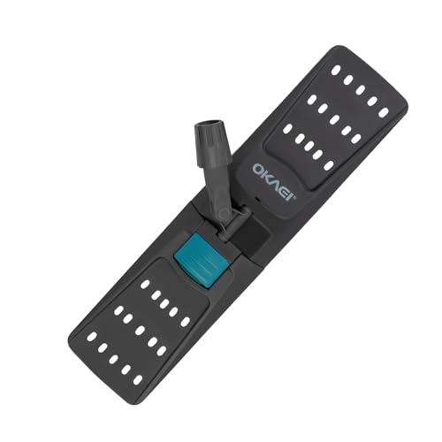 OKAEI Klapphalter für Wischmopps - Hochwertiger Mopphalter 50 cm - Kompatibel mit Allen handelsüblichen Moppsystemen - Ergonomisches Design und langlebige Konstruktion von Okaei