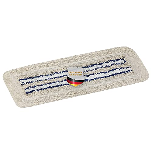 Okaei 1 Stück Wischmopp Bezug (40 cm) - Bodenwischer-Wischbezug für Krankenhäuser & Pflegeeinrichtungen - Wischer-Bezug mit optimalen Gleiteigenschaften für Ergonomisches Arbeiten - Beige von Okaei