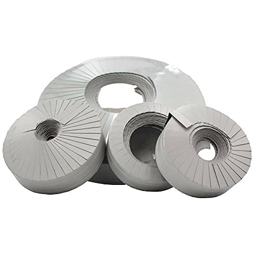 Okapak Endmanschette Hellgrau versch. Größen 18mm - 58mm, Länge: 5m, Größe:58mm von Okapak