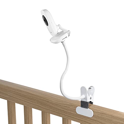 OkeMeeo Flexible Halterung für VTech VM819 und VM3252 Babyphone (kein Bohren, 39,5 cm starke Klemme) von OkeMeeo