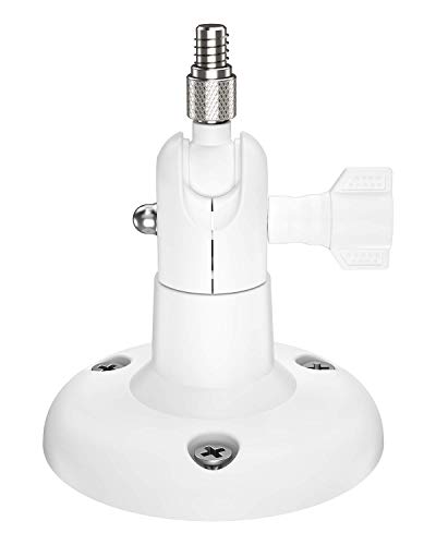 OkeMeeo Verstellbare Kamera Wandhalterung für eufycam 2C Pro/2C, Universal 1/4 Zoll Montagehalterung für Reolink Kamera (weiß, 1 Stück) von OkeMeeo