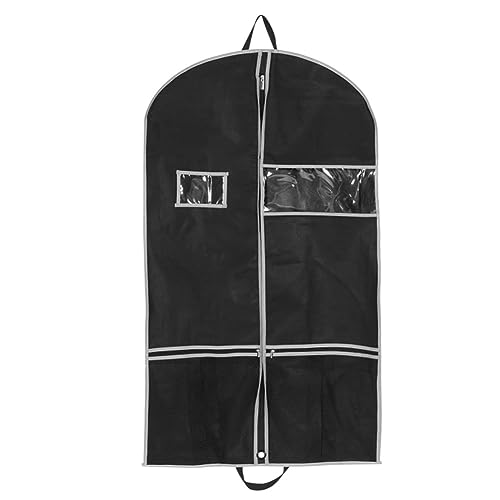 Okeeyseda Anzugträger für Herren, Atmungsaktiver Kleidersack mit 2 Netztaschen und 1 PVC-Tasche für Den Reiseschrank von Okeeyseda