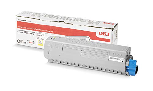 OKI 47095701 passend für C824 Toner Gelb 5000 Seiten von Oki