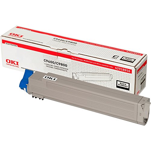 OKI 42918916 Tonerkassette schwarz für C9600 / C9800 von Oki