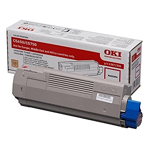 OKI 43872306 C5650, C5750 Tonerkartusche 2.000 Seiten, magenta OKI 43872306 C5650, C5750 Tonerkartusche 2.000 Seiten, magenta von OKI