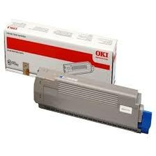 OKI 44643003 C801/C821 Tonerkartusche 7.300 Seiten, cyan von Oki