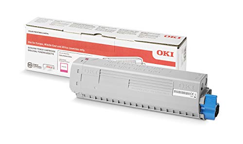 OKI 47095702 passend für C824 Toner Magenta 5000 Seiten von Oki