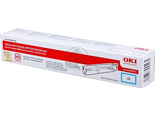 OKI C 3530 MFP (43459371) - original - Toner cyan - 2.500 Seiten von Oki