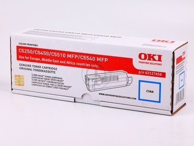 OKI C 5250 (42127456) - original - Toner cyan - 5.000 Seiten von Oki