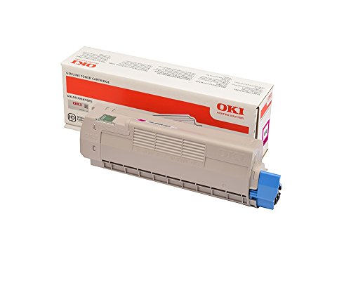 OKI 46507506 Tonerkassette Magenta 6000 Seiten Toner Original C612 von Oki