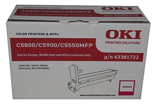 OKI Trommel für C5800/C5900 Drucker Kapazität 20,000 Seiten, magenta von Oki