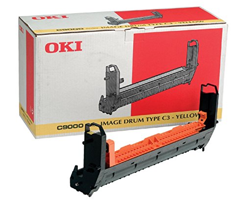 OKI Yellow Image Drum for C9200/C9400 39000 Pages Printer Drum – Printer Drums (39000 Pages, Yellow) von Oki