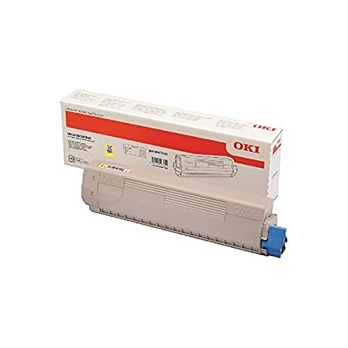 Oki 46471101 Original Toner Pack of 1, Gelb von Oki