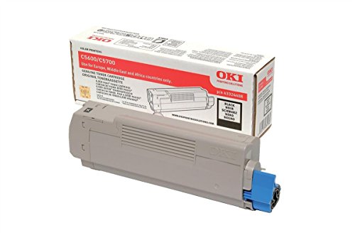 Oki Lasertoner für C5600/C5700/43324408 schwarz C5600BK von Oki