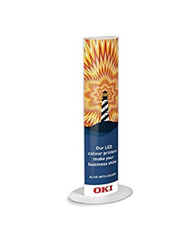 Oki – Oki Totem Metall A3 Deckenbefestigung für Banner 30 cm x 120 cm Original / 09006050 von Oki