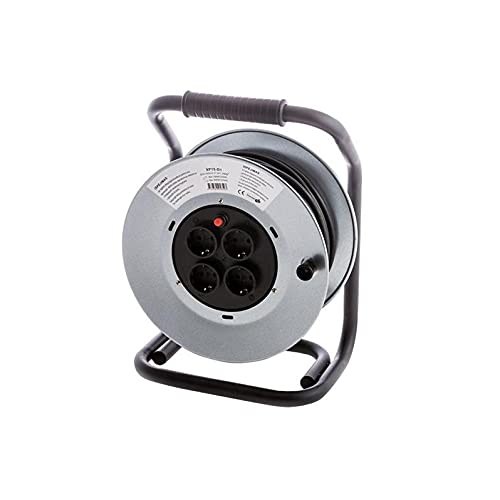 50m Kabeltrommel Quersch. 3x1,5mm² Überspannungsschutz Verlängerungskabel Kabel 50m Kabeltrommel Quersch. 3x1,5mm² Überspannungsschutz Verlängerungskabel Kabel von Okko