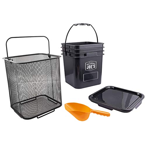 Oklahoma Joe's 5159038W01 Pellet-Eimer-Set, Schwarz von Oklahoma Joe's