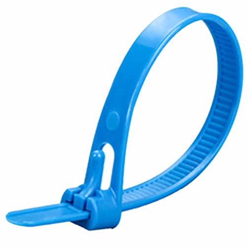 Oksdown Kabelbinder wiederverschließbar Blau 400 mm × 7,6 mm 100 Stück UV-Beständig Stark Groß Nylon Kunststoff wiederverwendbar Set Oksdown Kabelbinder wiederverschließbar Blau 400 mm × 7,6 mm 100 Stück UV-Beständig Stark Groß Nylon Kunststoff wiederverwendbar Set von Oksdown