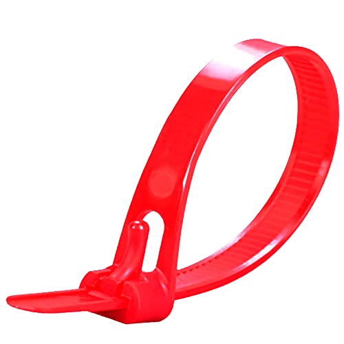 Oksdown Kabelbinder wiederverschließbar Rot 200 mm × 7,6 mm 100 Stück UV-Beständig Stark Groß Nylon Kunststoff wiederverwendbar Set Oksdown Kabelbinder wiederverschließbar Rot 200 mm × 7,6 mm 100 Stück UV-Beständig Stark Groß Nylon Kunststoff wiederverwendbar Set von Oksdown