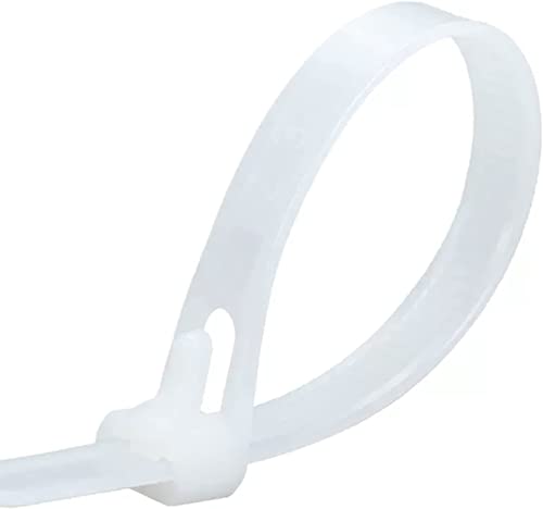 Oksdown Kabelbinder wiederverschließbar Weiß 200 mm × 7,6 mm 100 Stück UV-Beständig Stark Groß Nylon Kunststoff wiederverwendbar Set Oksdown Kabelbinder wiederverschließbar Weiß 200 mm × 7,6 mm 100 Stück UV-Beständig Stark Groß Nylon Kunststoff wiederverwendbar Set von Oksdown