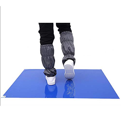 Okssud 30 Pcs Sheets Cleaning Carpet, Detachable Antibacterial Mat, PVC Sticky Mats, Highly Adhesive Dust Mat Tearable Cleaning Mat, Dust Free Cleaning (30 Pcs) von Okssud