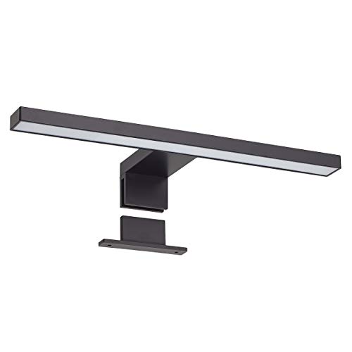 Oktaplex lighting LED Spiegelleuchte Java 5W IP44 schwarz | Schranklampe 3000K warmweiß Aufbauleuchte 320Lm 30cm Spiegellampe Oktaplex lighting LED Spiegelleuchte Java 5W IP44 schwarz | Schranklampe 3000K warmweiß Aufbauleuchte 320Lm 30cm Spiegellampe von Oktaplex lighting