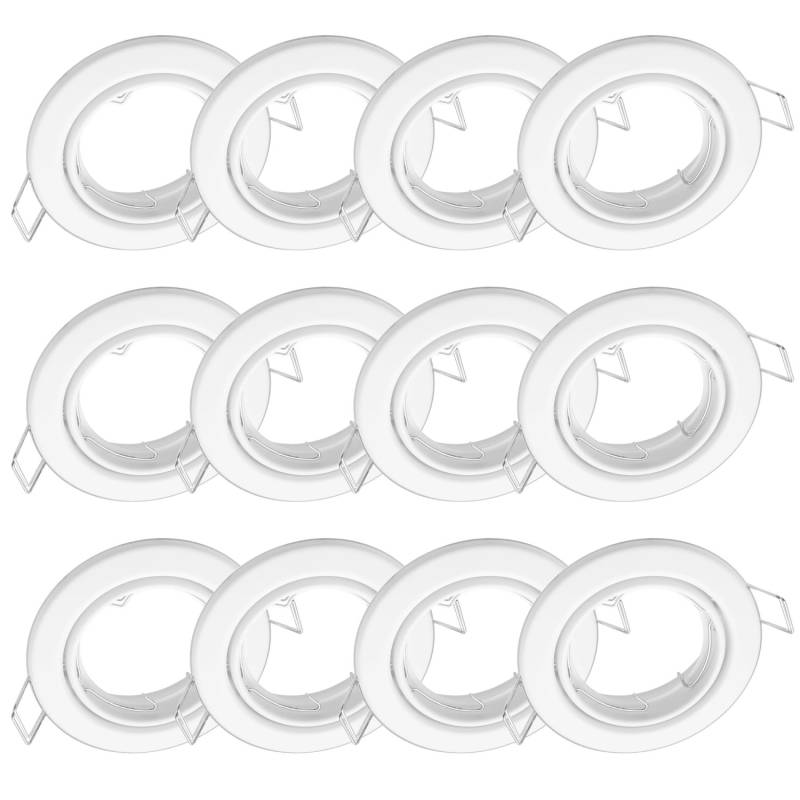 Oktaplex 12er Set Einbauspot Dijon Schwenkbar für LED-Module 50mm Deckenstrahler Chrom Oktaplex 12er Set Einbauspot Dijon Schwenkbar für LED-Module 50mm Deckenstrahler Chrom von Oktaplex lighting