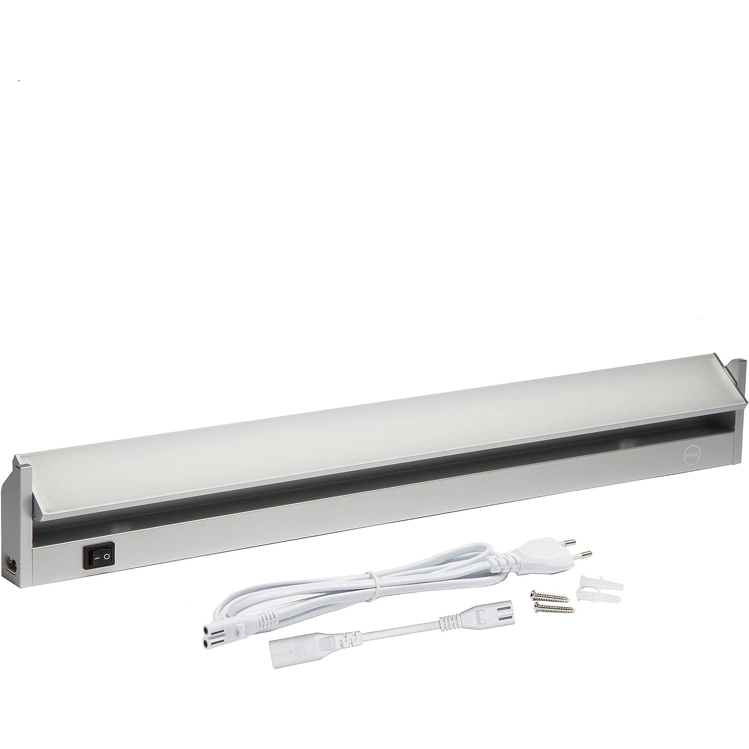 Oktaplex Aluminium Unterbauleuchte 91cm 90 Grad Schwenkbar Neutralweiß 230V mit Schalter von Oktaplex lighting