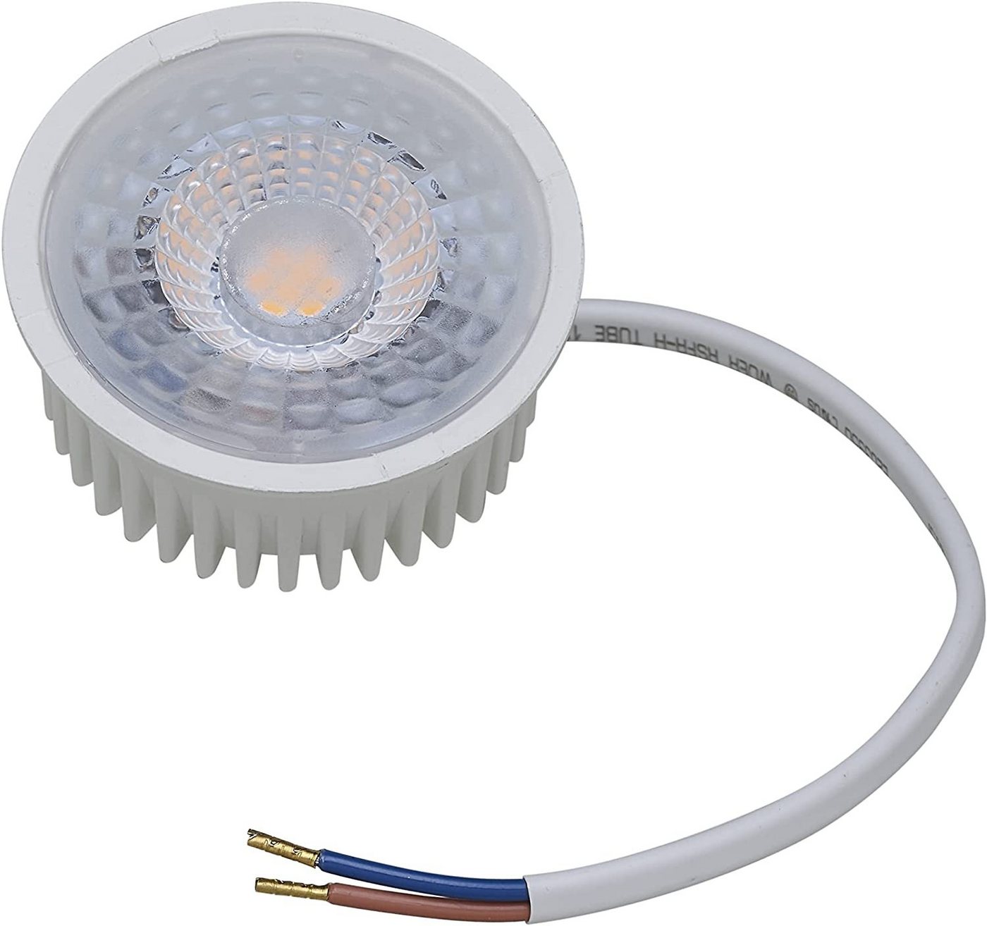 Oktaplex lighting LED-Leuchtmittel 9er Set LED Module 3-Step dimmbar 50mm GU10 / MR16 geeignet 4,8W 380, 230V, 9 St., warmweiß, 2700K - Einbaustrahler kompatibel von Oktaplex lighting