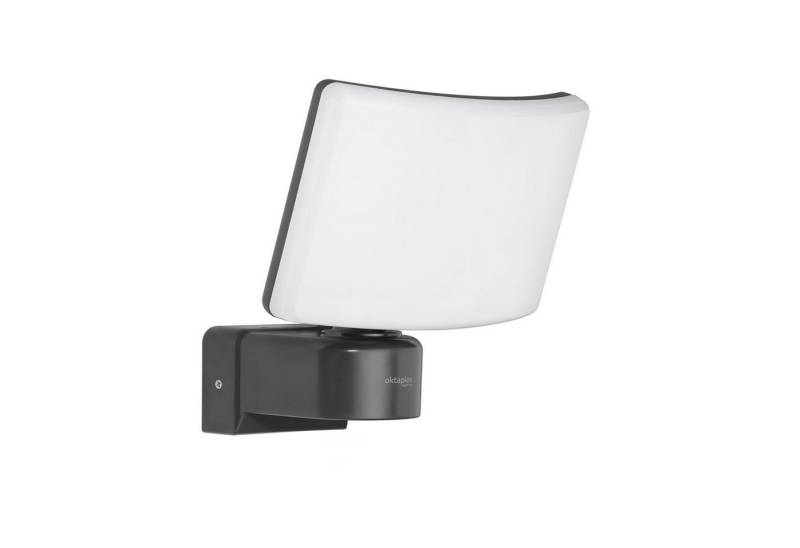 Oktaplex lighting LED Außen-Wandleuchte Cali IP65 2200lm, Diffusor, LED fest integriert, Warmweiß, Außenstrahler LED anthrazit Außenlampe Flutlichtstrahler von Oktaplex lighting