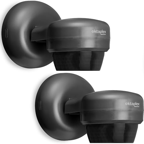 Oktaplex 2er Set Mia Bewegungsmelder 360 Grad schwenkbar Outdoor IP65 Motion Sensor 10 m Reichweite 230 V anthrazit Oktaplex 2er Set Mia Bewegungsmelder 360 Grad schwenkbar Outdoor IP65 Motion Sensor 10 m Reichweite 230 V anthrazit von Oktaplex motion