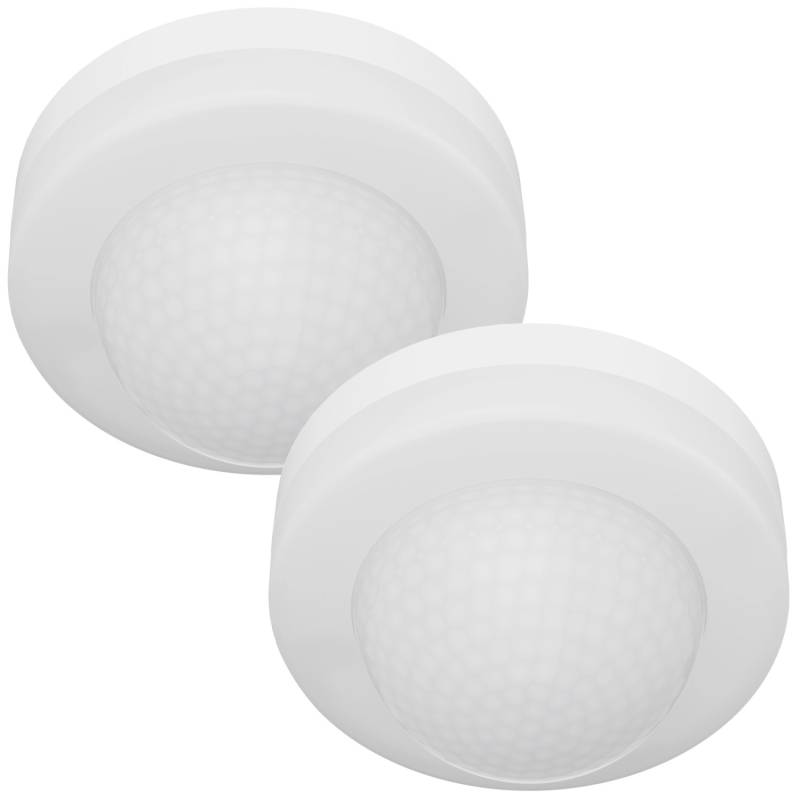 Oktaplex Jim 360 Grad Deckenbewegungsmelder 2er Set PIR-Sensor 10m Aufputz Weiß Oktaplex Jim 360 Grad Deckenbewegungsmelder 2er Set PIR-Sensor 10m Aufputz Weiß von Oktaplex motion