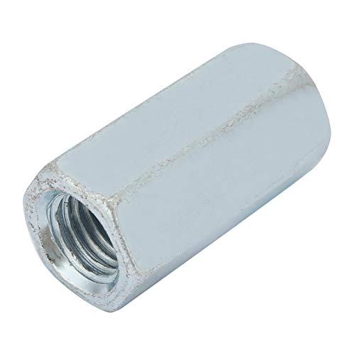 Hochfeste Gewindemutter aus Kohlenstoffstahl M18 * 55 * 26 mm Sechskant-Innensechskantmutter Lange Mutter Metrische Sechskant-Überwurfmutter zum Anbringen von Schrauben von Okuyonic