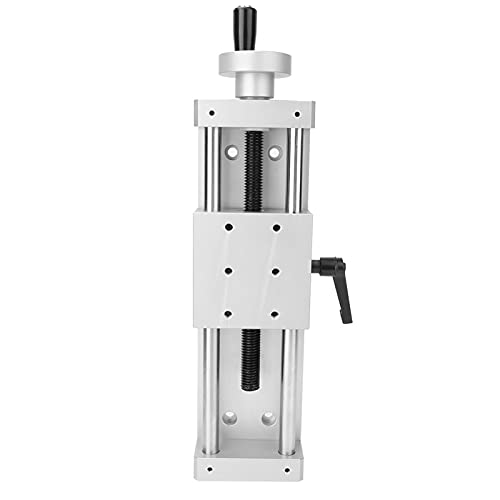 Lineartisch Schiebetisch, 196N Tragfähigkeit Manueller Tisch Schiebetisch Aluminiumlegierung anodische Oxidation Oberflächenbehandlung für Produktionsmaschinen(150mm Hub) von Okuyonic