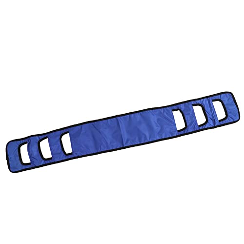 Okuyonic Patienten-Wendegurt, atmungsaktives, großes, tragendes Nylon-Gurtband, ältere Bett-Transferschlinge, Arbeitsersparnis für das Auto(Blau) von Okuyonic