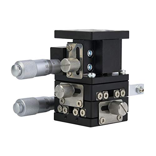 XYZ Lineartisch, Präzisionslagerabstimmung 3 Achsen 40 x 40 mm Schiebetischplattformtisch für die Industrie von Okuyonic