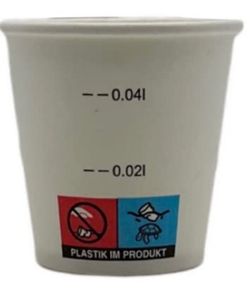 Ol-gastro-Bedarf 500stk. Einweg Becher Trinkbecher Pappbecher 2cl-4cl (20-40ml) von Artist Unknown