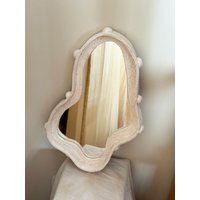 Amorpher Spiegelrahmen - 2 in 1 Handgefertigte Keramik von OlaStudioStore