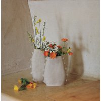 Grosse Vase - Mit Punkten/Handarbeit Steinzeug Keramik von OlaStudioStore