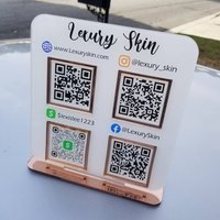 4 Symbole Qr Code | Multi-Qr-Code Qr Zeichen Bezahle Hier Individuell Bauernmarkt Marketing Pop Up Event Venmo Custom Pay 4 Symbole Qr Code | Multi-Qr-Code Qr Zeichen Bezahle Hier Individuell Bauernmarkt Marketing Pop Up Event Venmo Custom Pay von OlahCrafts
