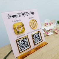 Business Beschilderung | Scannable Pay Sign Qr Code Standschild Corporate Touchless Menü Qr Anzeige Business Beschilderung | Scannable Pay Sign Qr Code Standschild Corporate Touchless Menü Qr Anzeige von OlahCrafts