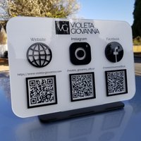 Multi Qr Code Instagram Facebook Social Media Zeichen | Cashapp Glied Venmo Qr-Code-Zeichen Google Bewertung Qr-Code Verbinde Dich Mit Uns Multi Qr Code Instagram Facebook Social Media Zeichen | Cashapp Glied Venmo Qr-Code-Zeichen Google Bewertung Qr-Code Verbinde Dich Mit Uns von OlahCrafts
