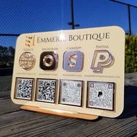 Scannbarer Qr Code | 4 Symbole Qr-Code Multi Qr Zeichen Für Unternehmen Social Media Instagram Facebook Scannbarer Qr Code | 4 Symbole Qr-Code Multi Qr Zeichen Für Unternehmen Social Media Instagram Facebook von OlahCrafts