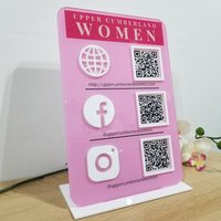 Triple Icon Und Qr Code | Business Qr Sign Multi Instagram Facebook Social Media For Triple Icon Und Qr Code | Business Qr Sign Multi Instagram Facebook Social Media For von OlahCrafts