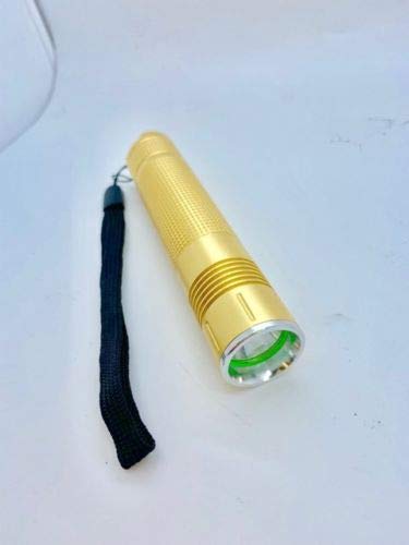 Eine Auswahl von UV-Taschenlampen mit Batterien im Lieferumfang Enthalten (Typ 1, Gold) von Olax