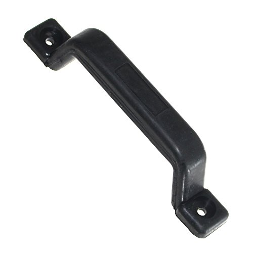 1 Metall Rangiergriff gummiert für Caravan Kastenanhänger Verkaufswagen Handgriff Haltegriff Griff Neu Old-Harvest Schwarz von Old-Harvest