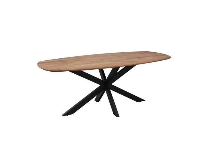 Esszimmertisch Mango Dänisch oval 200x100 cm mit Spider Bein von Old Inn