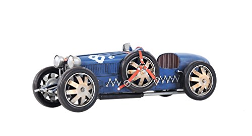 Old Modern Handicrafts Bugatti Typ 35 Modellauto – EIN Elegantes Modellauto-Dekor für Zuhause und Büro – 14,0 L x 5,5 B x 4,0 H Zoll Old Modern Handicrafts Bugatti Typ 35 Modellauto – EIN Elegantes Modellauto-Dekor für Zuhause und Büro – 14,0 L x 5,5 B x 4,0 H Zoll von Old Modern Handicrafts