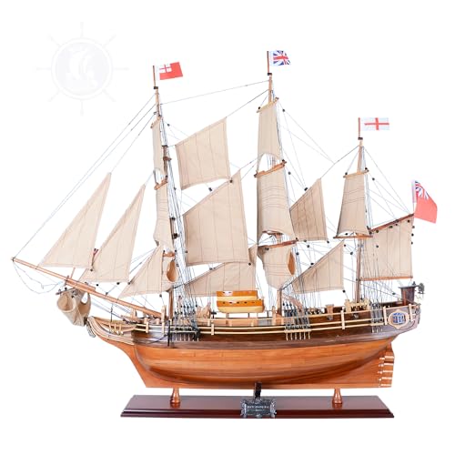 Old Modern Handicrafts Neues HMS Bounty-Schiffsmodell – zusammengebaut – nautisches Modellschiff in Museumsqualität für Zuhause und Büro – 37,0 L x 10,0 B x 30,0 H Zoll Old Modern Handicrafts Neues HMS Bounty-Schiffsmodell – zusammengebaut – nautisches Modellschiff in Museumsqualität für Zuhause und Büro – 37,0 L x 10,0 B x 30,0 H Zoll von Old Modern Handicrafts